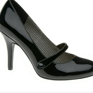 Lane Bryant sz 10 heels patent leather 👠🖤